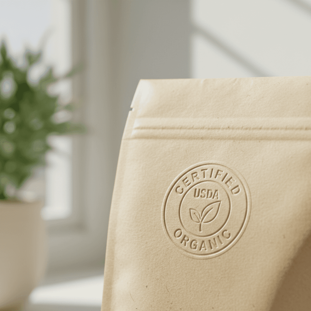 USDA organic certified seal